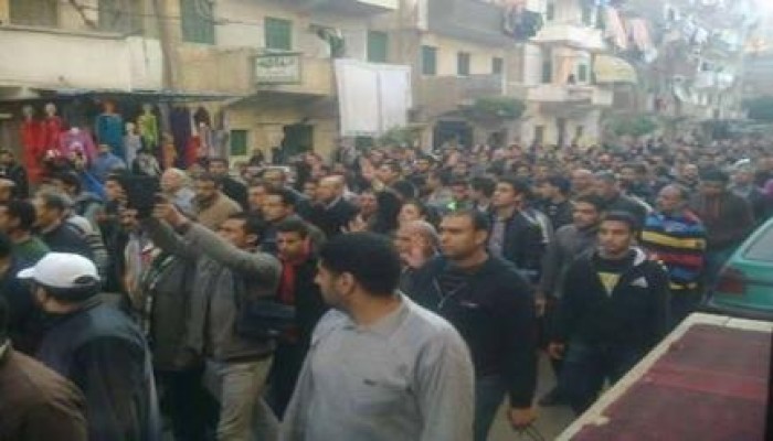 أهالى الإسكندرية يشيعون جنازة "مصطفى حمروش" شهيد مجزرة "جليم"