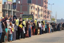 مليونية الشعب يشعل ثورته : سلاسل بشرية في الشرقية دعما للشرعية