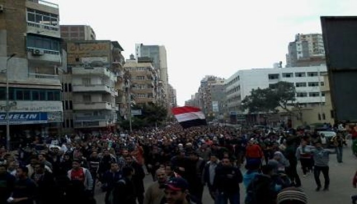 "الشعب يشعل ثورته": أمن الانقلاب يفر هاربا أمام صمود وبسالة ثوار الاسكندرية