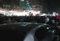 "الشعب يشعل ثورته": ثوار حلوان يحتفلون بهزيمة الشرطة والجيش وانسحابهما أمام صمود الثوار