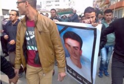 بالصور تشييع جنازتى شهيدى الإسماعيلية من مسجد المطافى