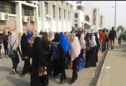 فعاليات مناهضة للانقلاب العسكري بجامعة القناة