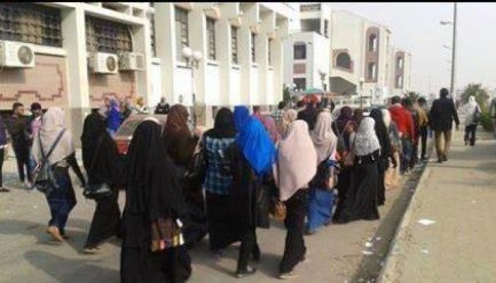 فعاليات مناهضة للانقلاب العسكري بجامعة القناة