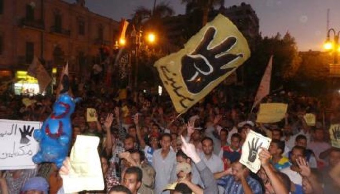 المنيا.. عشرات الآلاف في 3 مسيرات رفضا للمحاكمة الهزلية للرئيس مرسي