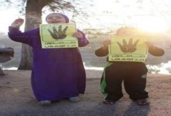 مليونية "إسقاط استفتاء الدم" سلاسل بشرية بميت غمر والمنصورة رافضة للانقلاب