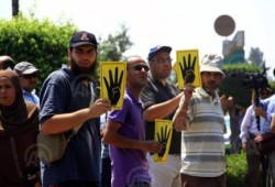 مليونية "اسقاط استفتاء الدم" سلاسل بشرية بمحافظة الغربية