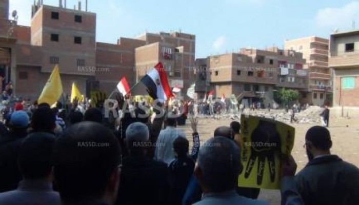 مليونية "اسقاط استفتاء الدم" مسيرة حاشده بالخانكة