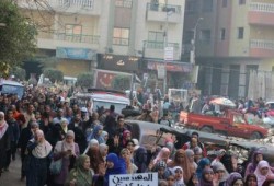 مليونية "اسقاط استفتاء الدم" مسيرة لرفض الانقلاب العسكري بمحافظة قنا
