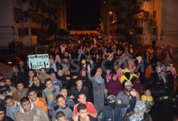 أحرار بورسعيد يواصلون التظاهر والاحتشاد بالميادين رفضا للانقلاب وجرائمه الدموية