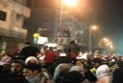 تفاعل الباعة مع مسيرة حلوان .. فيديو