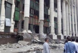 انفجار عبوة ناسفة بمحكمة إمبابة قبل الاستفتاء على دستور الدم