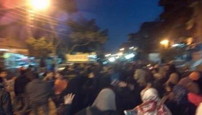 مسيرات رافضة لوثيقة لدستور العار بالإسماعيلية