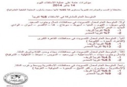 المركز المصري لدراسات الإعلام والرأي العام يصدر تقريره حول نسبة التصويت في اليوم الأول