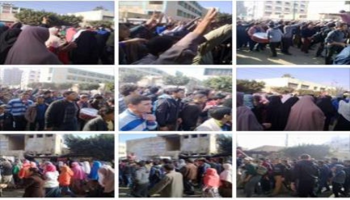 ملف مصور عن انتفاضة ثورية ضد وثيقة العسكر في قطور غربية