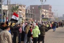 مليونية "التصعيد الثوري" تظاهرة لرافضي الانقلاب بالحسينية لإسقاطه الانقلاب