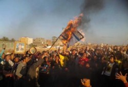 مليونية "التصعيد الثوري": احراق علمي الكيان الصهيوني وأمريكا بكفر الشيخ لدعمهم للانقلاب