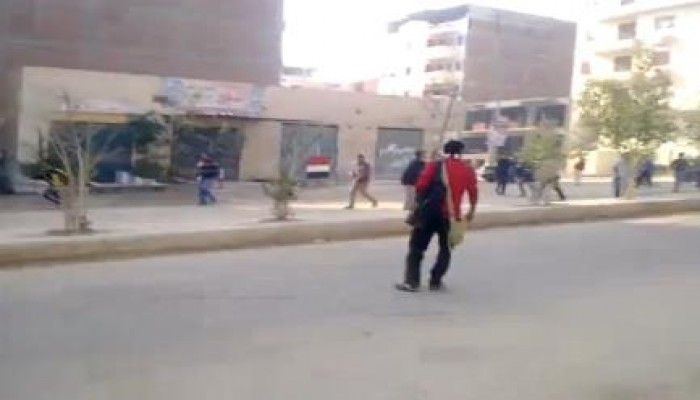 مليونية "التصعيد الثوري": شاهد لحظة ضرب النار من قبل امن الإنقلاب على ثوار مدينة 6 اكتوبر