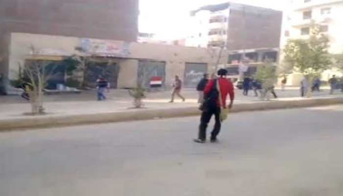 مليونية "التصعيد الثوري": شاهد لحظة ضرب النار من قبل امن الإنقلاب على ثوار مدينة 6 اكتوبر