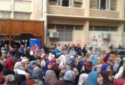 جامعة الاسكندرية تنتفض مطالبة بالافراج عن الطلاب