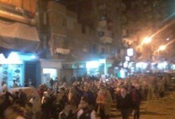 ثوار الاسكندرية يؤكدون علي صمودهم حتي دحر الانقلاب