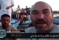 كارثة .. نفوق مئات الأطنان من الأسماك بكفر الشيخ