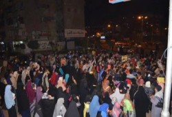 وقفة احتجاجية ببورسعيد ضد الانقلاب العسكري ودستوره.. ودعوة للحشد في 25 يناير المقبل