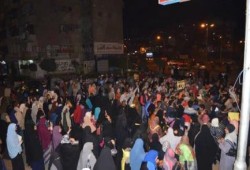 وقفة احتجاجية ببورسعيد ضد الانقلاب العسكري ودستوره.. ودعوة للحشد في 25 يناير المقبل