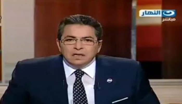 محمود سعد يوقف برنامجه قبل 25 يناير