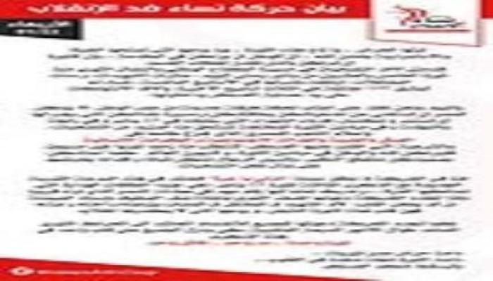 بيان حركة نساء ضد الانقلاب بشان تظاهرات 25 يناير