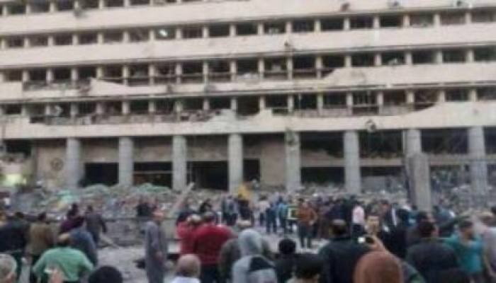 بيان للتحالف بشأن تفجير القاهرة