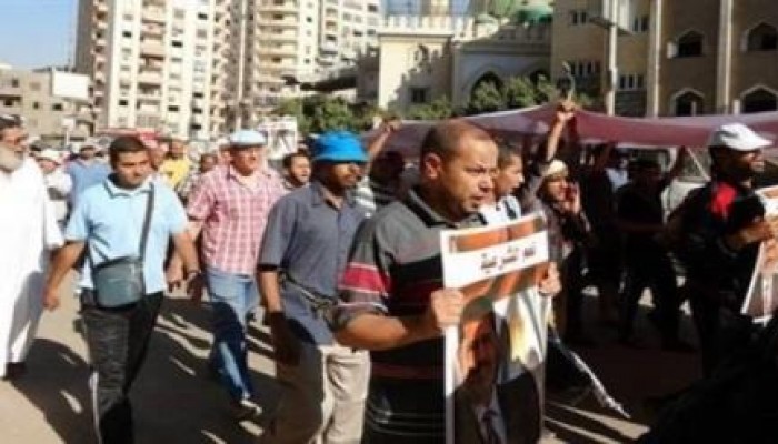 مسيرة حاشدة بخاتم المرسلين بالعمرانية