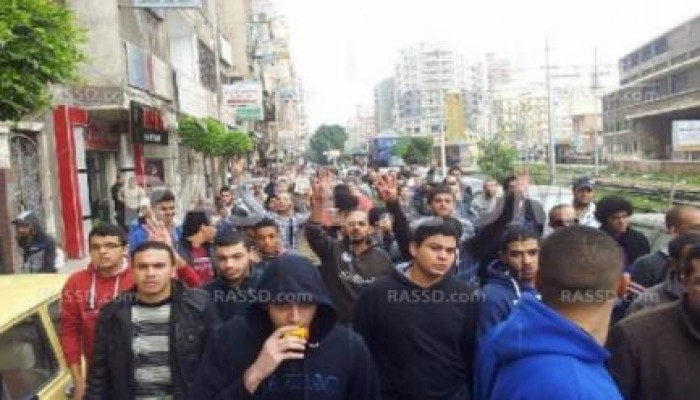 مسيرة لـ"طلاب ضد الانقلاب" بالاسكندرية تنديدا بحكم العسكر