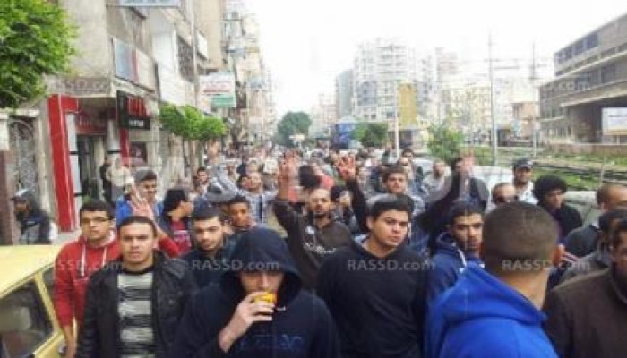 مسيرة لـ"طلاب ضد الانقلاب" بالاسكندرية تنديدا بحكم العسكر