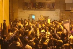 بالصور.. مسيرات ليلية ضد الانقلاب بناصر والشرطة تنسحب الي أطراف المدينة