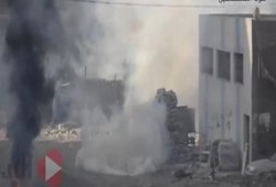 فيديو مسرب لقوات الشرطة محاصرة  لأكثر من 3 ساعات بعرب غنيم بحلون!