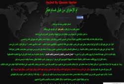 اختراق الموقع الخاص بوائل الإبراشي من قبل قسام هكر