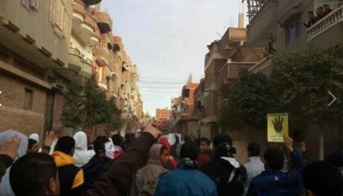 الإسماعيلية:مواطنو القنطرة غرب يشاركون مليونية الصمود وفاء للشهداء