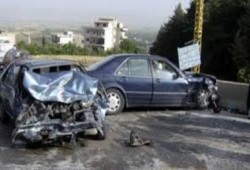 مصرع ضابطين في حادث تصادم بالغربية
