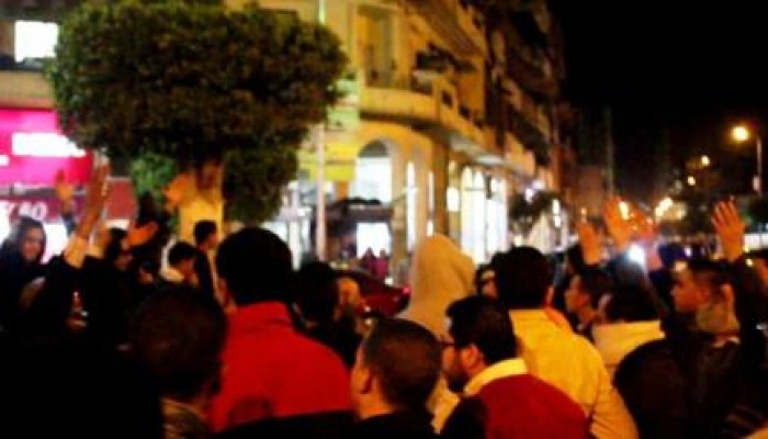 وقفة لـ "شباب ضد الانقلاب " بـ بورسعيد تندد بمحاكمة الرئيس المنتخب (صور)