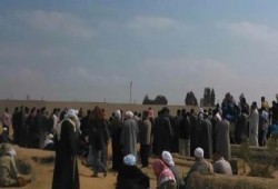تشييع جنازة متوفى أثناء اعتقال نجله الوحيد بالإسماعيلية