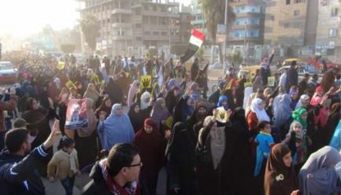 الشرقية: وقفة ليلية بالحسينية رفضًا للانقلاب والمطالبة بالقصاص للشهداء