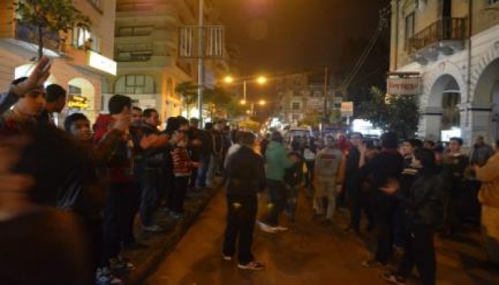 وقفتان ليليتان لأهالي بورسعيد تنديداً بالانقلاب العسكري