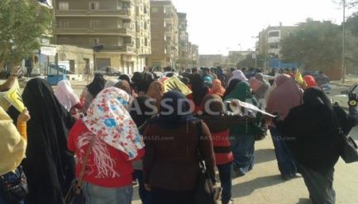 ائتلاف القوي الشبابية بمحافظة السويس ينظم مسيرة حاشدة رافضا للانقلاب الدموى