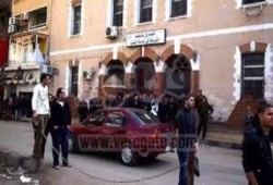 شاهد عيان : بلطجية يعتدون على قسم أول طنطا بالأسلحة النارية