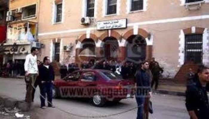 شاهد عيان : بلطجية يعتدون على قسم أول طنطا بالأسلحة النارية