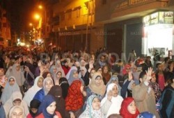 الاسكندرية: مسيرات ليلية حاشدة تجوب مختلف انحاء المحافظة