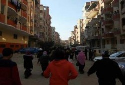 طلاب الإسماعيلية يهتفون:يسقط يسقط حكم العسكر(صور)