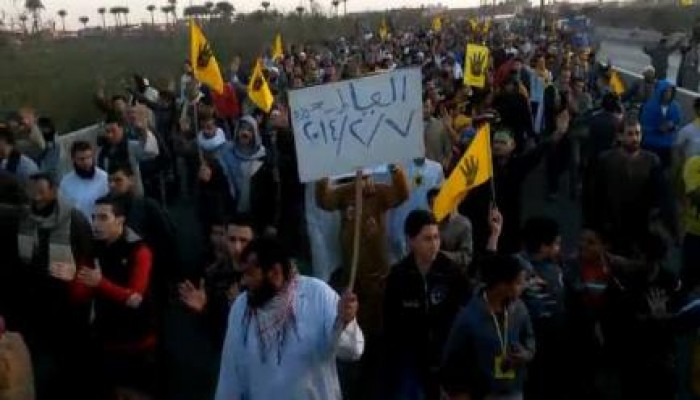 العياط تنتفض في مليونية أسبوع الصمود