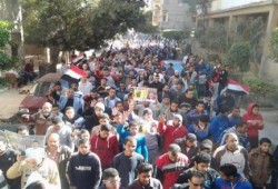 حلوان تنتفض بـ 7 مسيرات في جمعة الشعب_يكمل_ثورته”