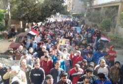 حلوان تنتفض بـ 7 مسيرات في جمعة الشعب_يكمل_ثورته”